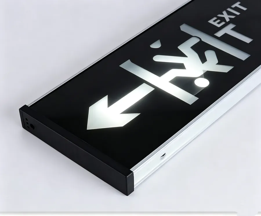 Emergency exit signs